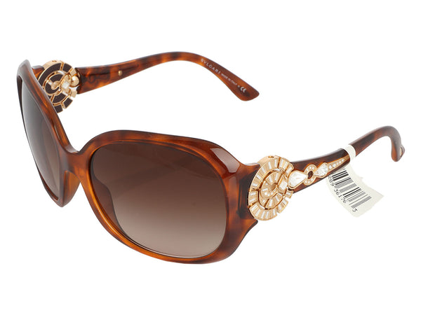 Bulgari Tortoise and Crystal Sunglasses - Ann display picture 1