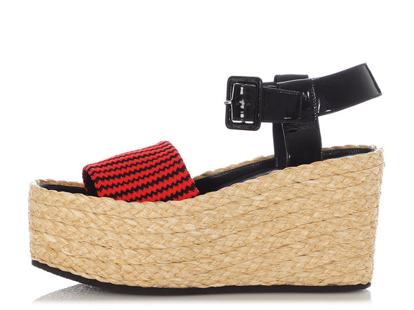 celine platform espadrilles