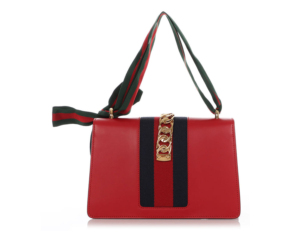 Gucci Medium Red Sylvie Bag