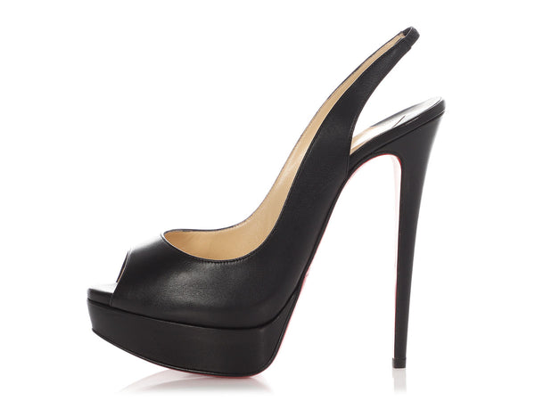 Christian louboutin open toe heels online