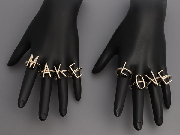 Valentino MAKE LOVE Ring Set