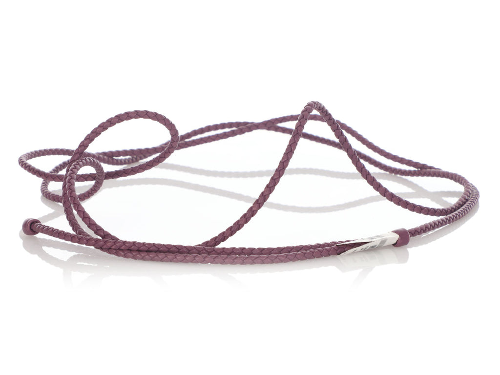Bottega Veneta Lavender Braided Rope