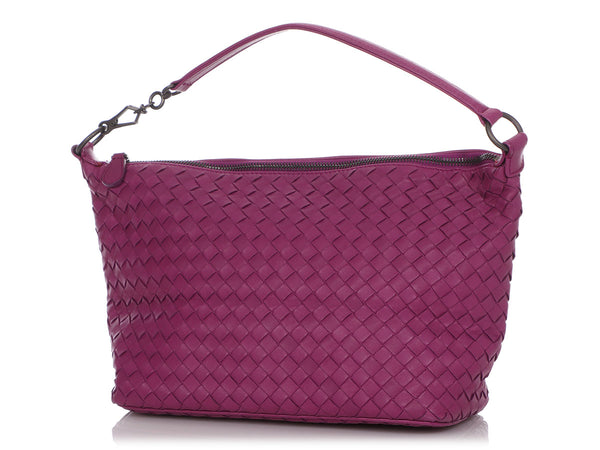 Bottega Veneta Small Purple Hobo - Ann's Fabulous Closeouts