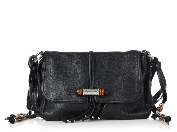 Gucci Croisette Bamboo Bag - Neutrals Shoulder Bags, Handbags - GUC1054695