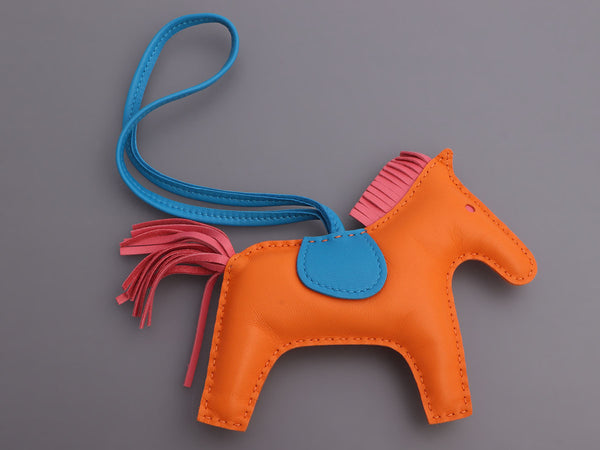 Hermes Rodeo Horse Charm MM (Medium) Orange – Pristine Outfitter