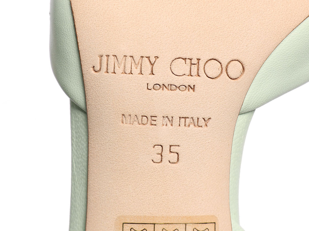 Jimmy Choo Key Lime Addison Heels