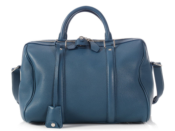 LOUIS VUITTON Calfskin SC Bag PM Cobalt 66339