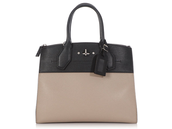 Louis Vuitton City Steamer Leather Shoulder Bag Tri Color