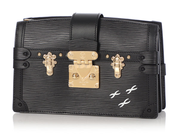 USD50OFF】Louis Vuitton LV GHW Trunk Clutch Shoulder Bag M51697 Epi Leat