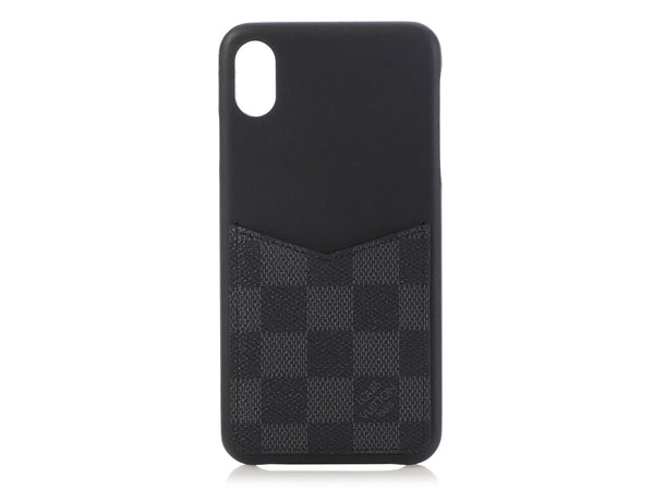 Louis Vuitton Monogram iPhone XS Max Case - Black Phone Cases