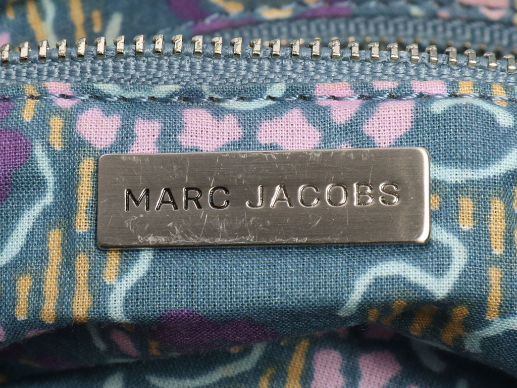 Marc Jacobs Metallic Leather Clutch