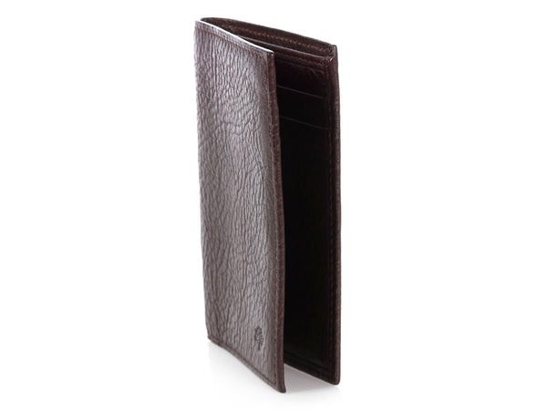 Mulberry Brown Leather Pocket Organizer