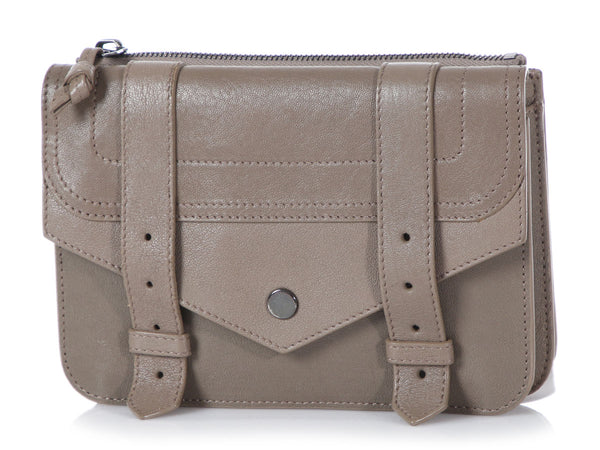 Proenza Schouler Taupe PS1 Crossbody Wallet - Ann