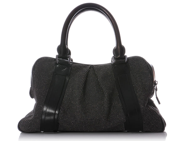 Burberry Black Shearling Bag - Ann's Fabulous Closeouts