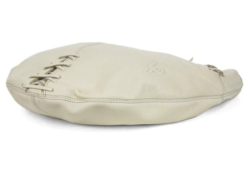 Linea Pelle Ivory Corset Bag