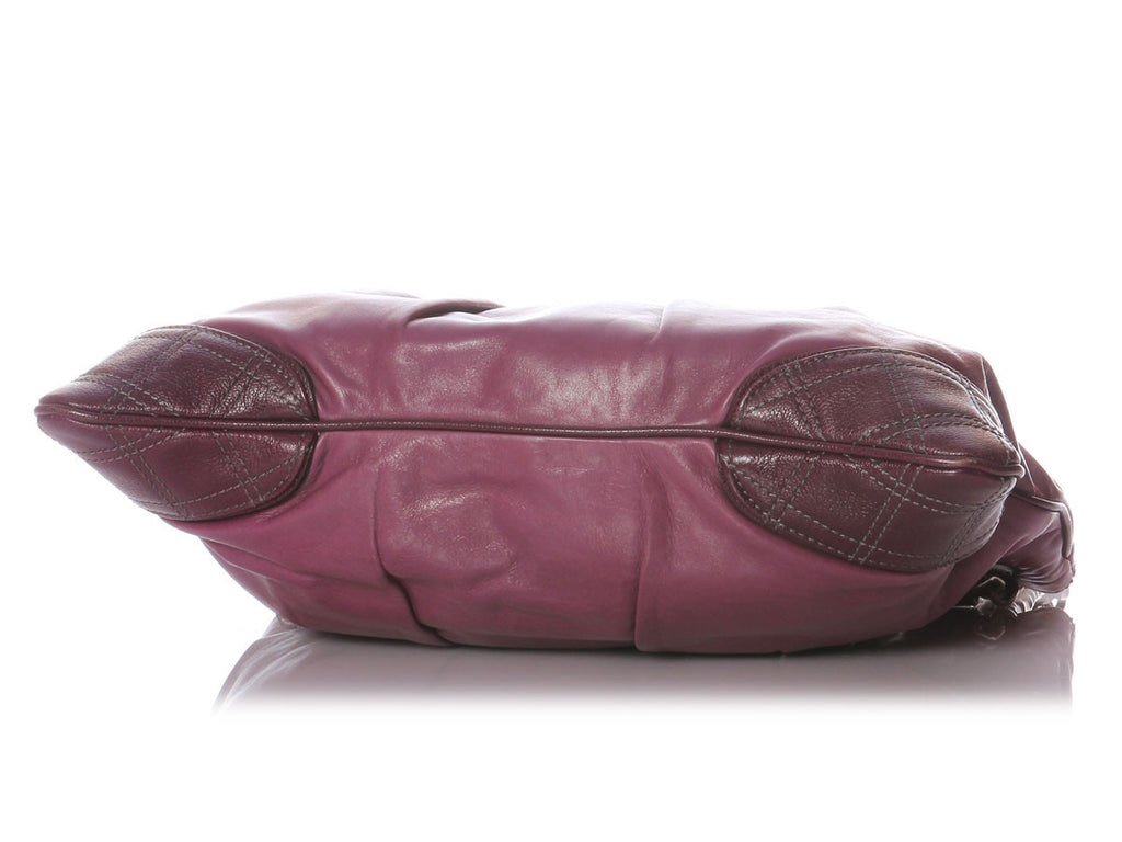 Marc Jacobs Purple Pleated Bag