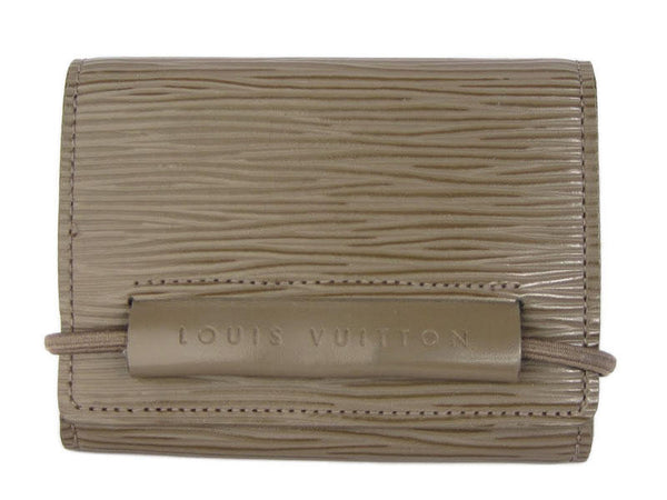 Louis Vuitton Epi leather Elastique wallet Grey/Lavender – Apalboutique