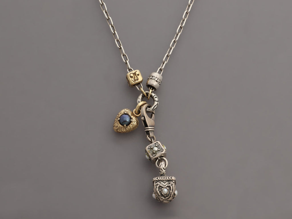 Alana Leigh Charm Necklace and Earrings Set