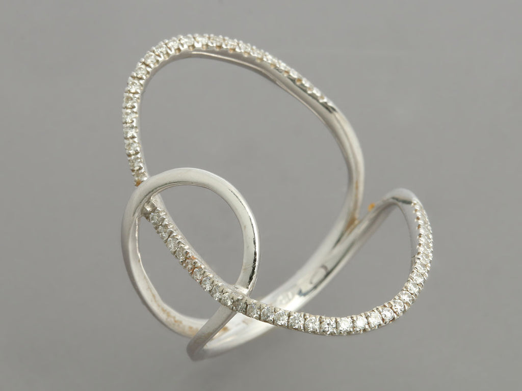 Bony Levy 18K White Gold Diamond Ring