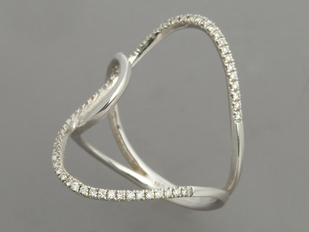 Bony Levy 18K White Gold Diamond Ring
