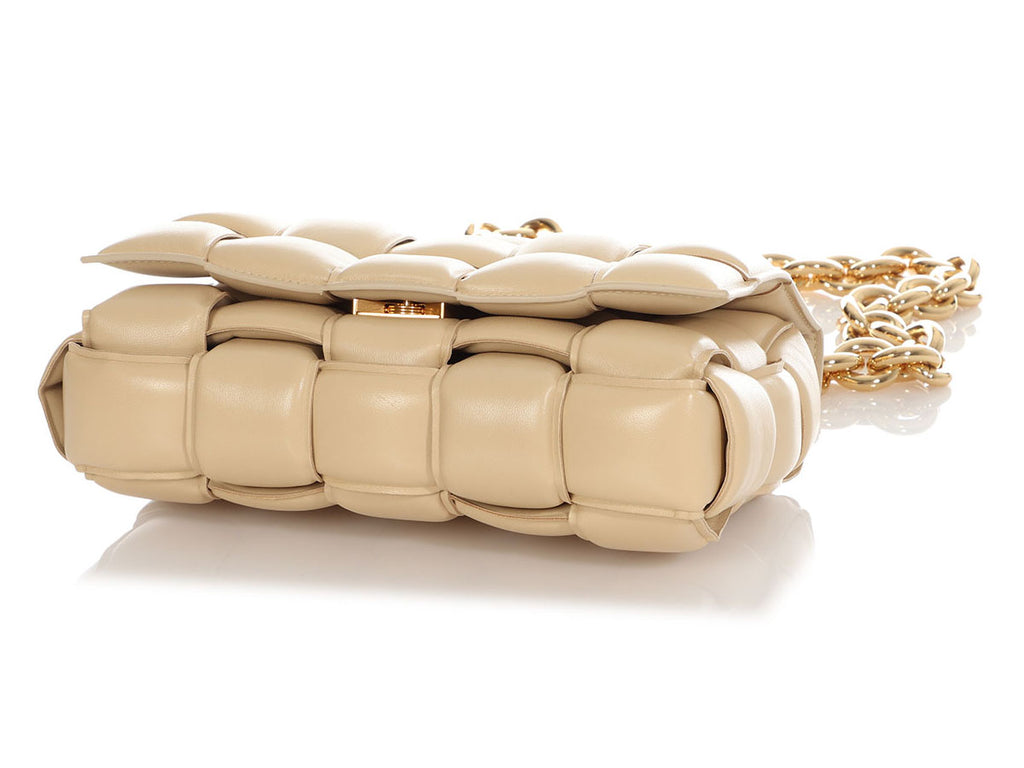 Bottega Veneta Maxi Porridge Padded Chain Cassette Bag