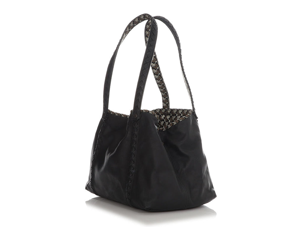 Bottega Veneta Black Butterfly Reversible Tote