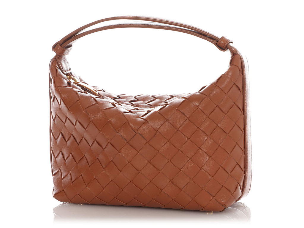 Bottega Mini Wood Intrecciato Wallace