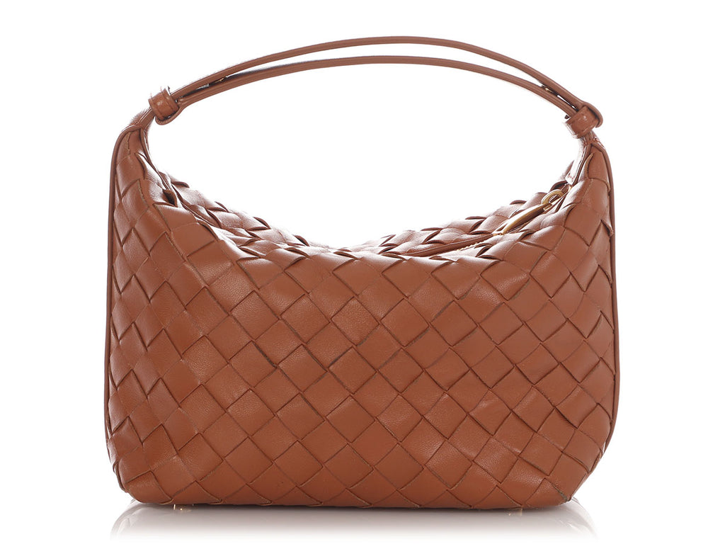 Bottega Mini Wood Intrecciato Wallace
