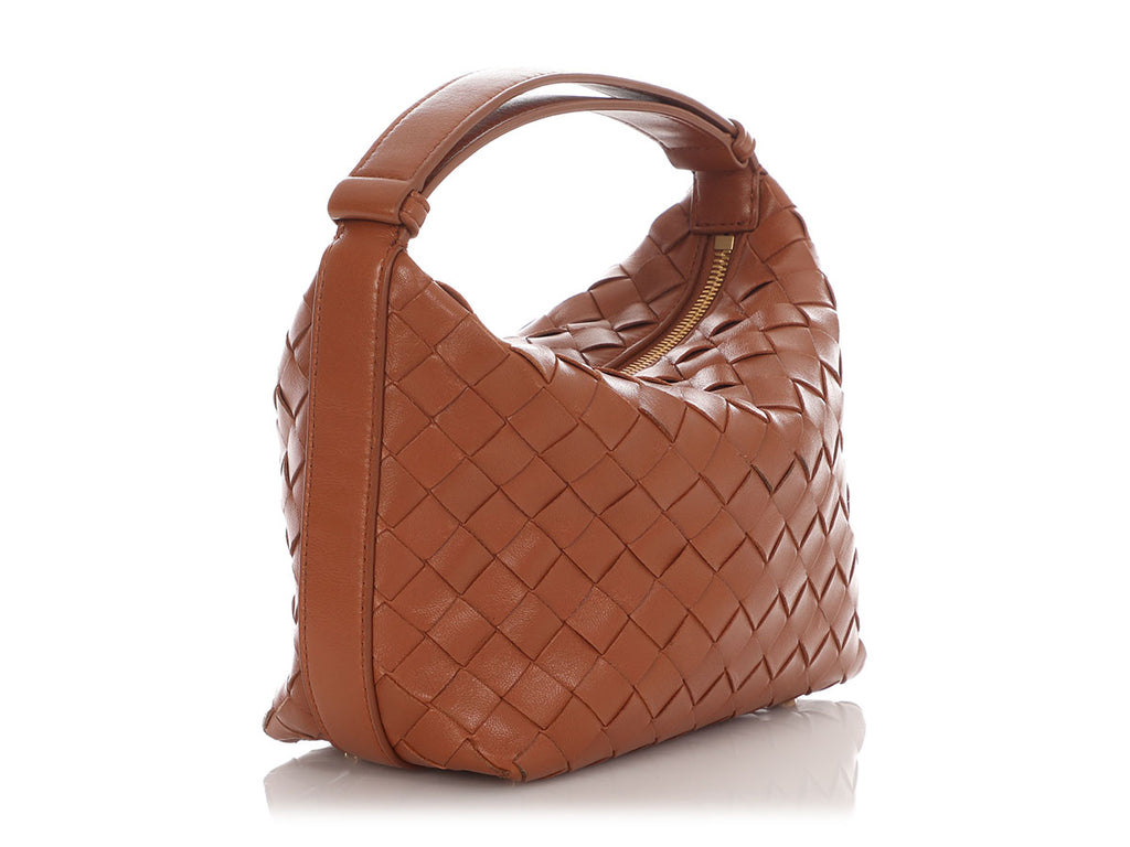 Bottega Mini Wood Intrecciato Wallace