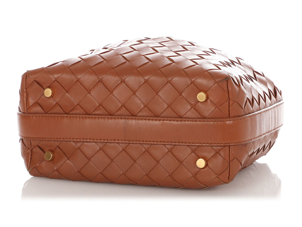 Bottega Mini Wood Intrecciato Wallace