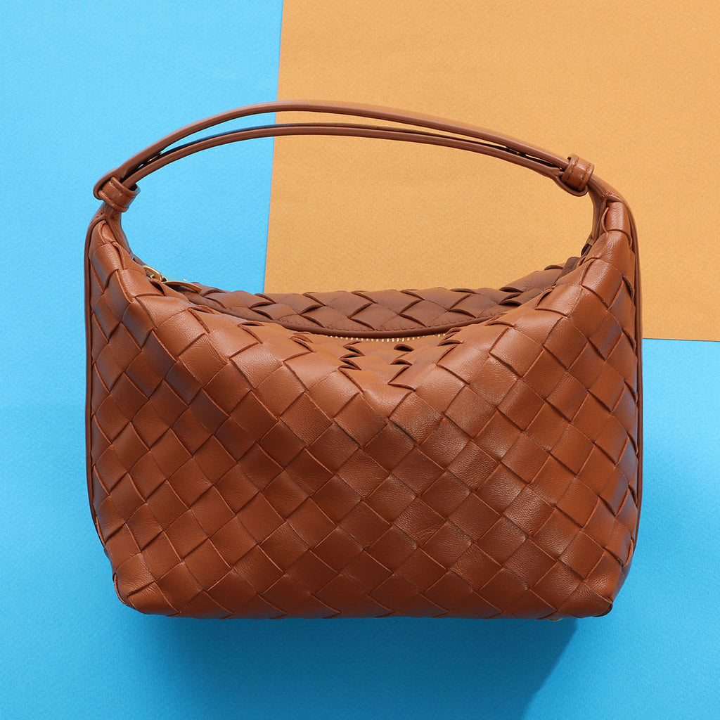 Bottega Mini Wood Intrecciato Wallace