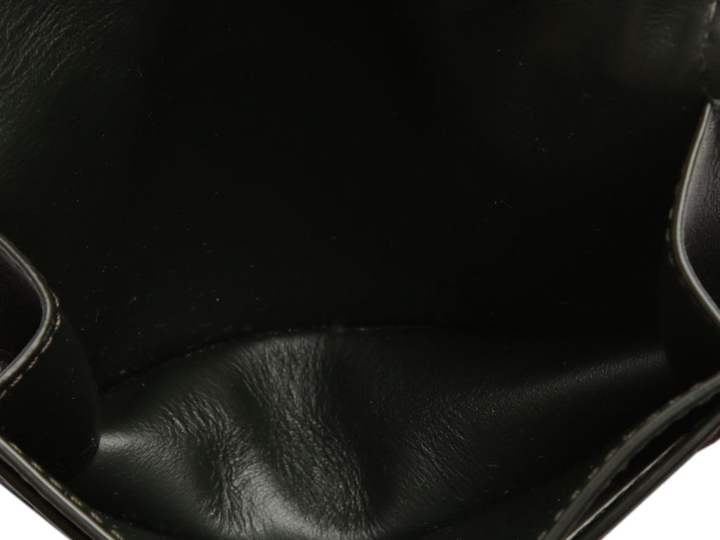 Bottega Veneta Black Intrecciato Business Card Case