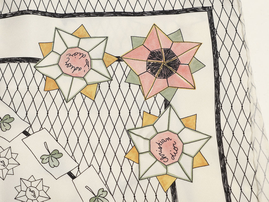 Dior Le Bateleur Silk Scarf