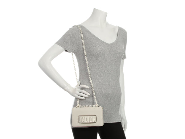 Dior Mini White J’Adior Flap Bag
