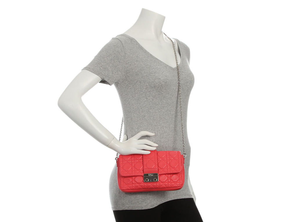 Dior Pink Cannage Miss Dior Promenade Pouch