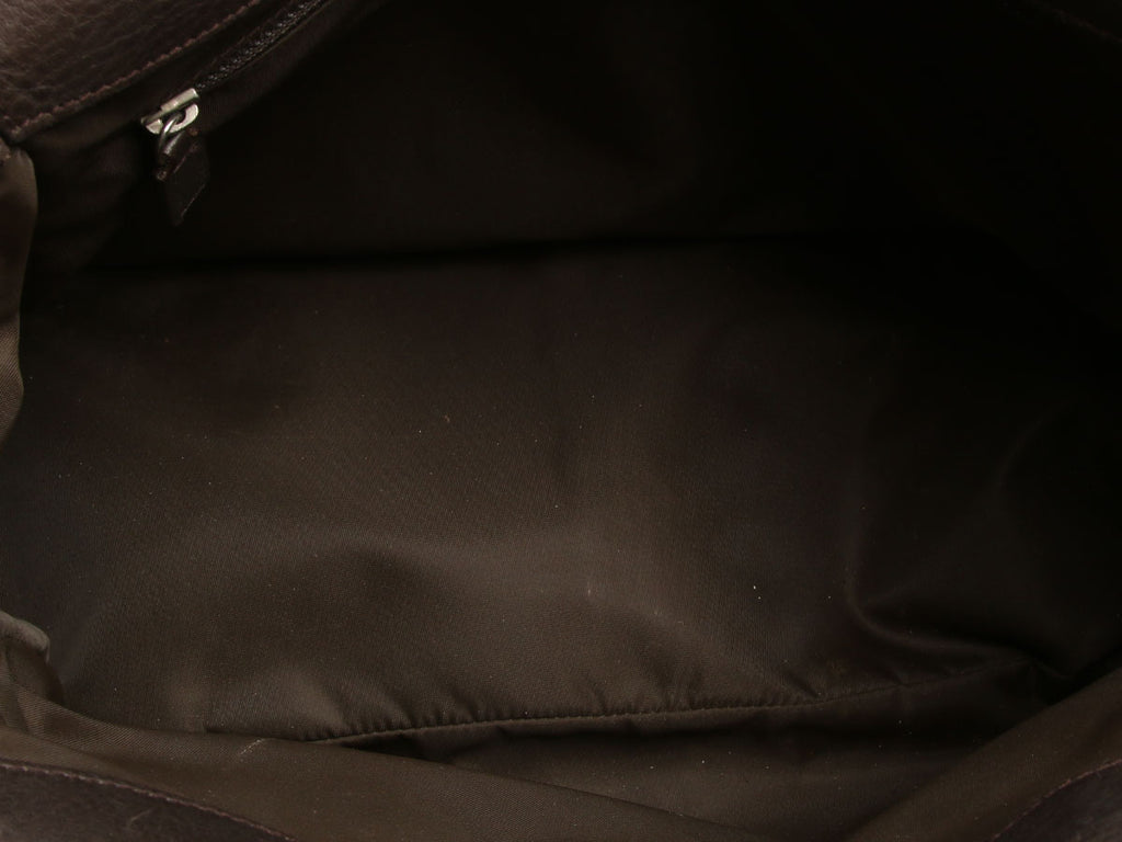 Dior Vintage Brown Diorissimo Multi-Pocket Shoulder Bag