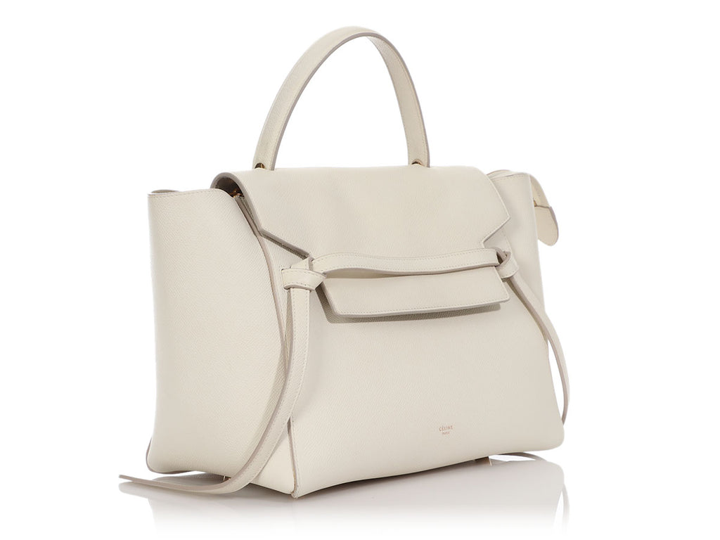 Céline Mini White Belt Bag