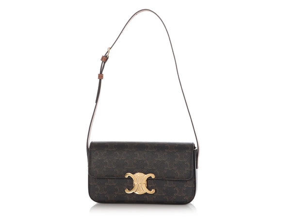 Celine Tan Claude In Triomphe Shoulder Bag