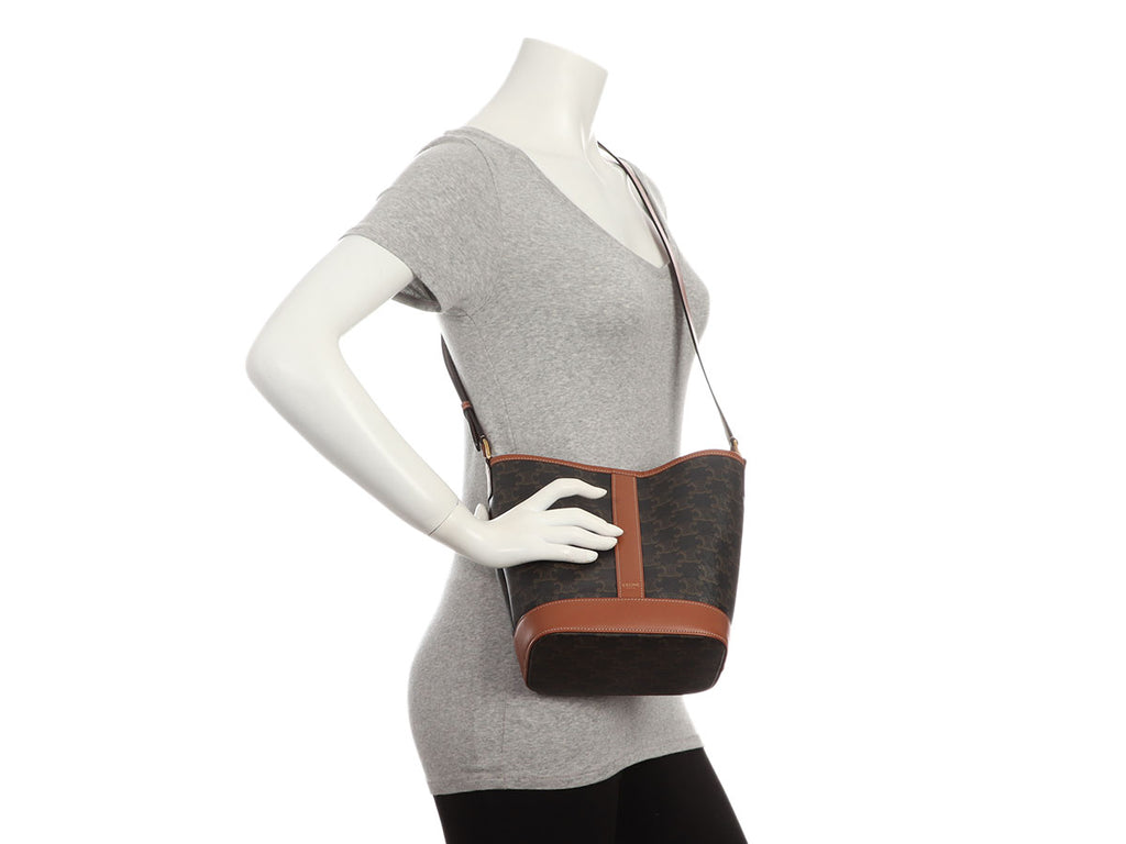 Celine Small Triomphe Bucket Bag