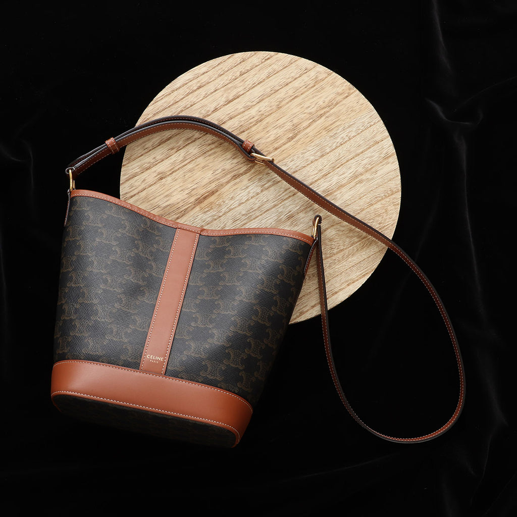 Celine Small Triomphe Bucket Bag