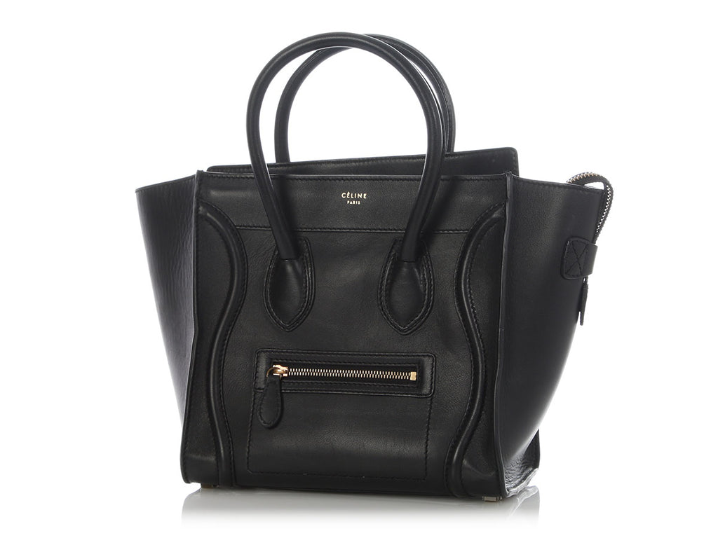 Céline Black Micro Luggage