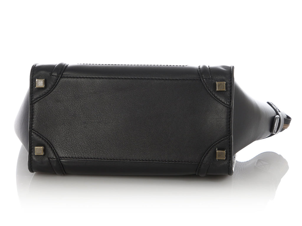 Céline Black Micro Luggage