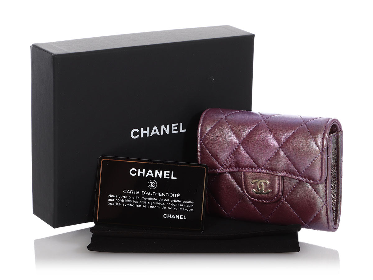 chanel medium classic flap wallet new