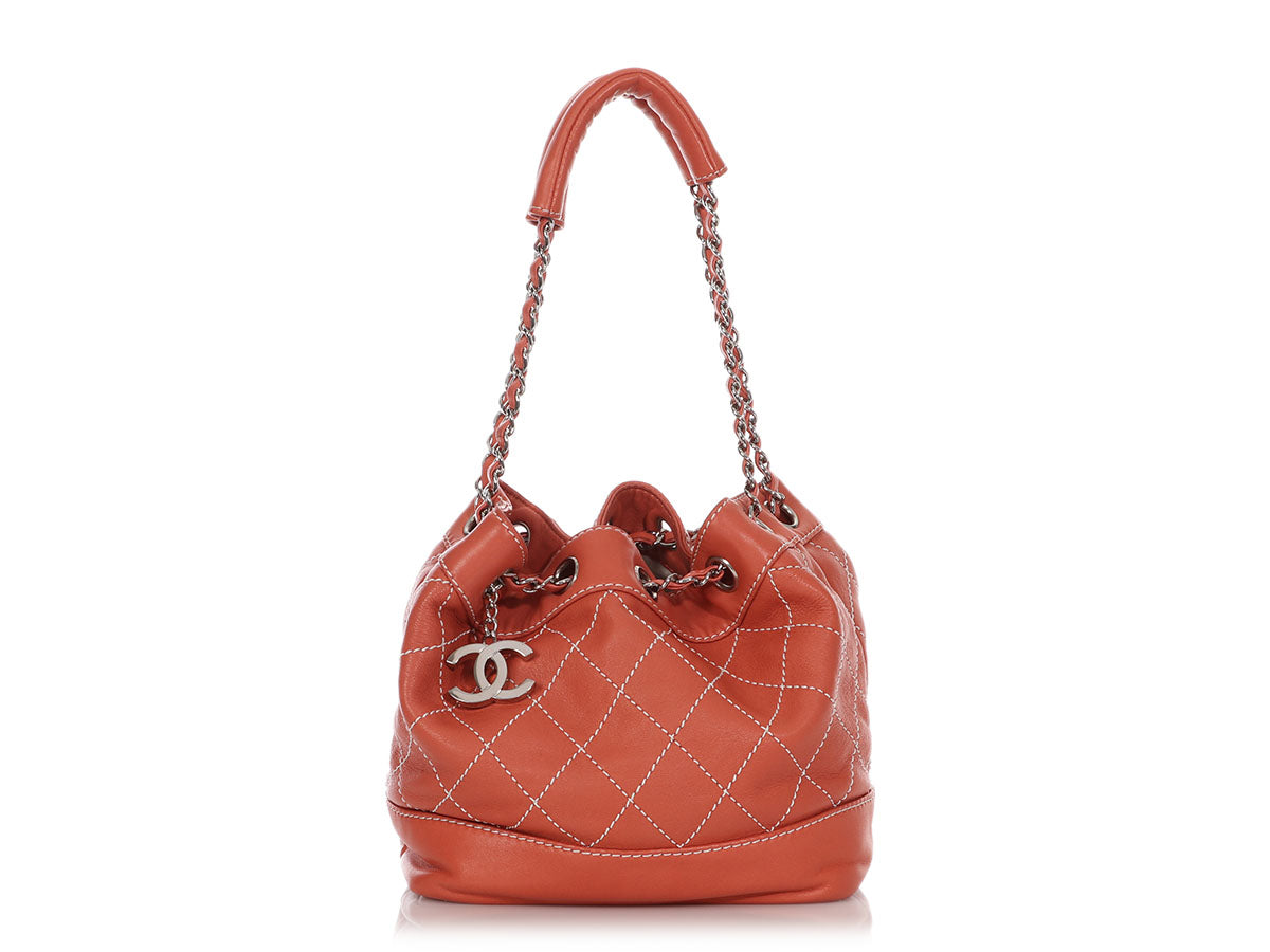 chanel small round bag pink