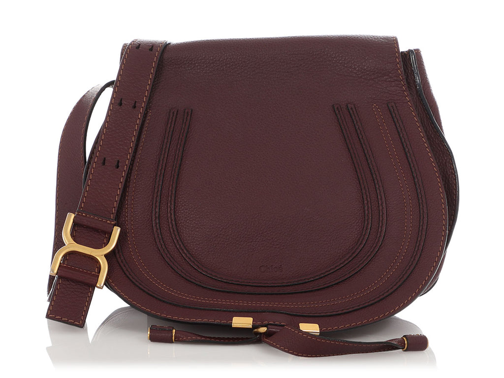 Chloé Medium Brown Marcie Crossbody Bag