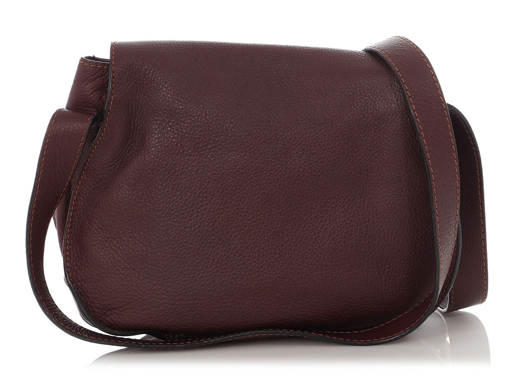 Chloé Medium Brown Marcie Crossbody Bag