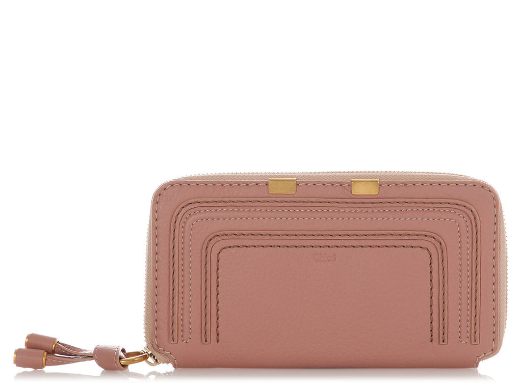 Chloé Anemone Pink Marcie Long Wallet