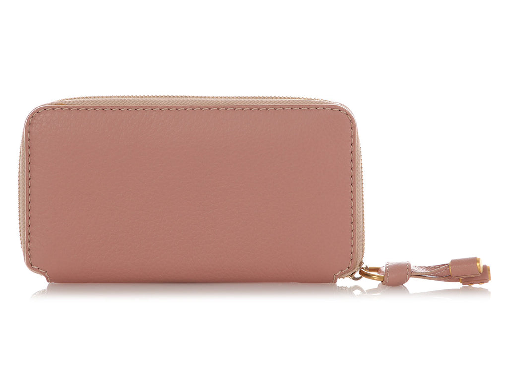 Chloé Anemone Pink Marcie Long Wallet