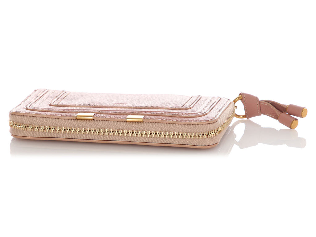 Chloé Anemone Pink Marcie Long Wallet