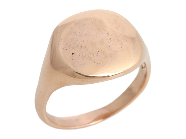 David Yurman 18K Rose Gold Signet Ring